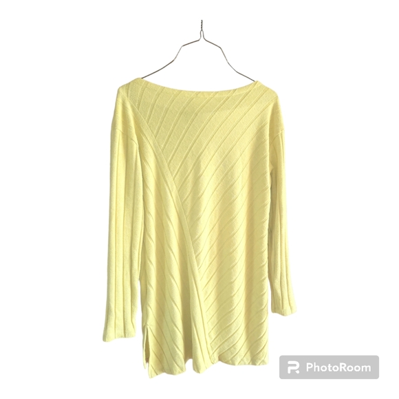 Anthropologie Maeve Devine Yellow Tunic Top - Picture 4 of 7